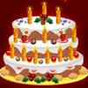 play New Years Cake Decoration