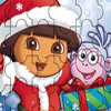 play Dora Christmas Jigsaw Puzzle