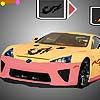 play Lexus Lfa Car Coloring