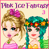 play Pink Ice Fantasy Dressup 3