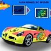 play Alfa Romeo Spider Coloring