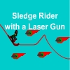 Sledge Rider With A Laser Gun