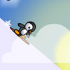 play Penguin Snowboarding
