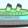 play Color The Steamboat