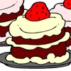 play Coloring Picture Cake