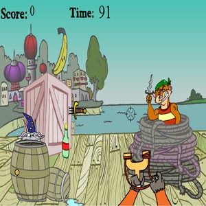 play Cubesteak'S Slingshot Surprise