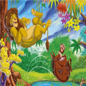 play Sort My Tiles Lion King Timon And Pumba