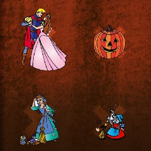 play Cinderella Stickers