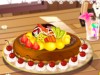 Sweet Chocolate Fruit Pie