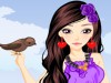 play Fashion Girl And Cute Birds