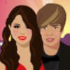 play Selena And Justin Kiss