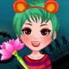 play Halloween Girl Dress Up