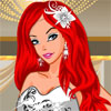 play Silver Bride Dress Up