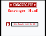 play Kongregate Scavenger Hunt