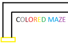 play Colored Maze