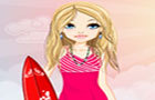 play Lovely Surfer Girl Dressu