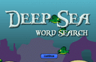 play Deep Sea Word Search