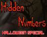 Hidden Numbers - Halloween Special