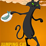 Jumping Cat