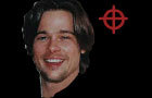 Brad Pitt Target Practice