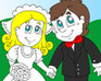 play Wedding Couple Coloring