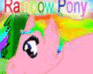 Rainbow Pony