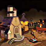 play Escape From Halloween Village