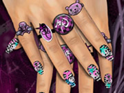 play Emo Nail Design