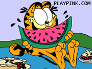 play Garfield Coloring