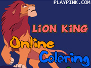 play Lion King Coloring