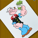 play Dot To Dot-Popeye