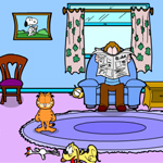 play Garfield Crazy Rescue