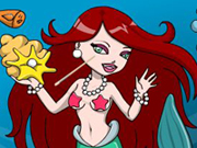 play Mermaid Aquarium Coloring