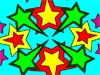 Mandala Stars Coloring