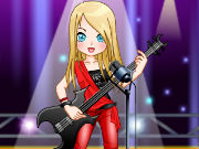 play Rockstar Teen Dress Up