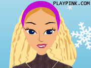 play Barbie Winter