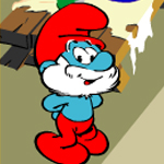 play The Smurfs Papas Memory