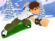 play Ben 10 Snowbaord