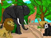 Animal Park Coloring