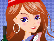 play Sweety Waitress Dressup