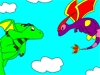 play Dragon Battle Coloring