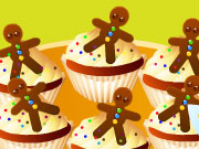 play Make Gingerbread Cupcakes