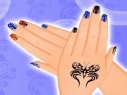 play Finger Nail Decoration