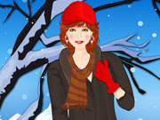 play Winter Girl Dressup