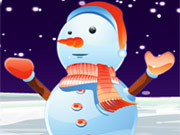 play Cute Snowman Dressup