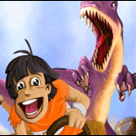 Dinosaurs Violet Parking 2