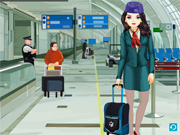 play Airline Stewardess Styling