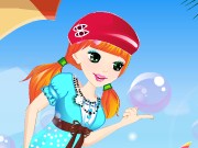 play Cute Bubble Girl Dress Up