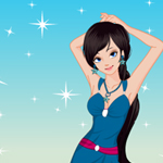 play Blue Girl Dress Up