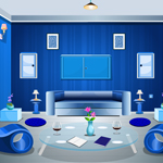 play Blue Living Room Escape